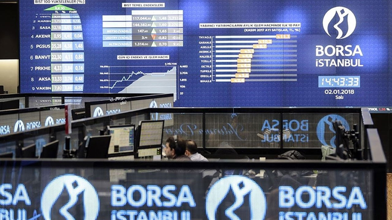 Borsa günün ilk yarısında yüzde 0,53 düştü