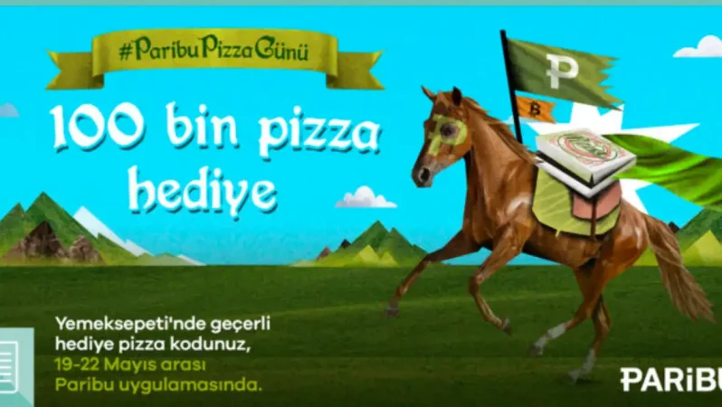 Pizzalar “yenilmeye” hazır: Paribu Pizza Günü’nde 100.000 pizza hediye
