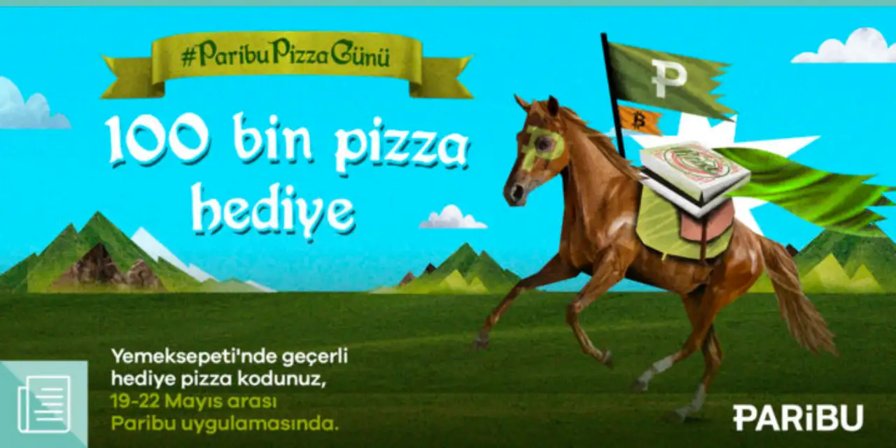 Pizzalar “yenilmeye” hazır: Paribu Pizza Günü’nde 100.000 pizza hediye