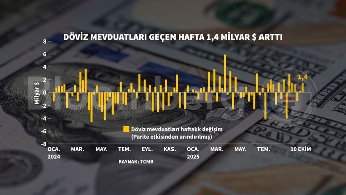 KKM ve Döviz Mevduatlarında Haftalık Değişim Raporu: 10 Ekim 2025