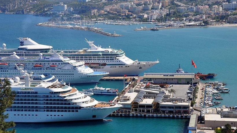 Türkiye Kruvaziyer Turizminde 2025'in İlk Sekiz Ayında Rekor Üstüne Rekor