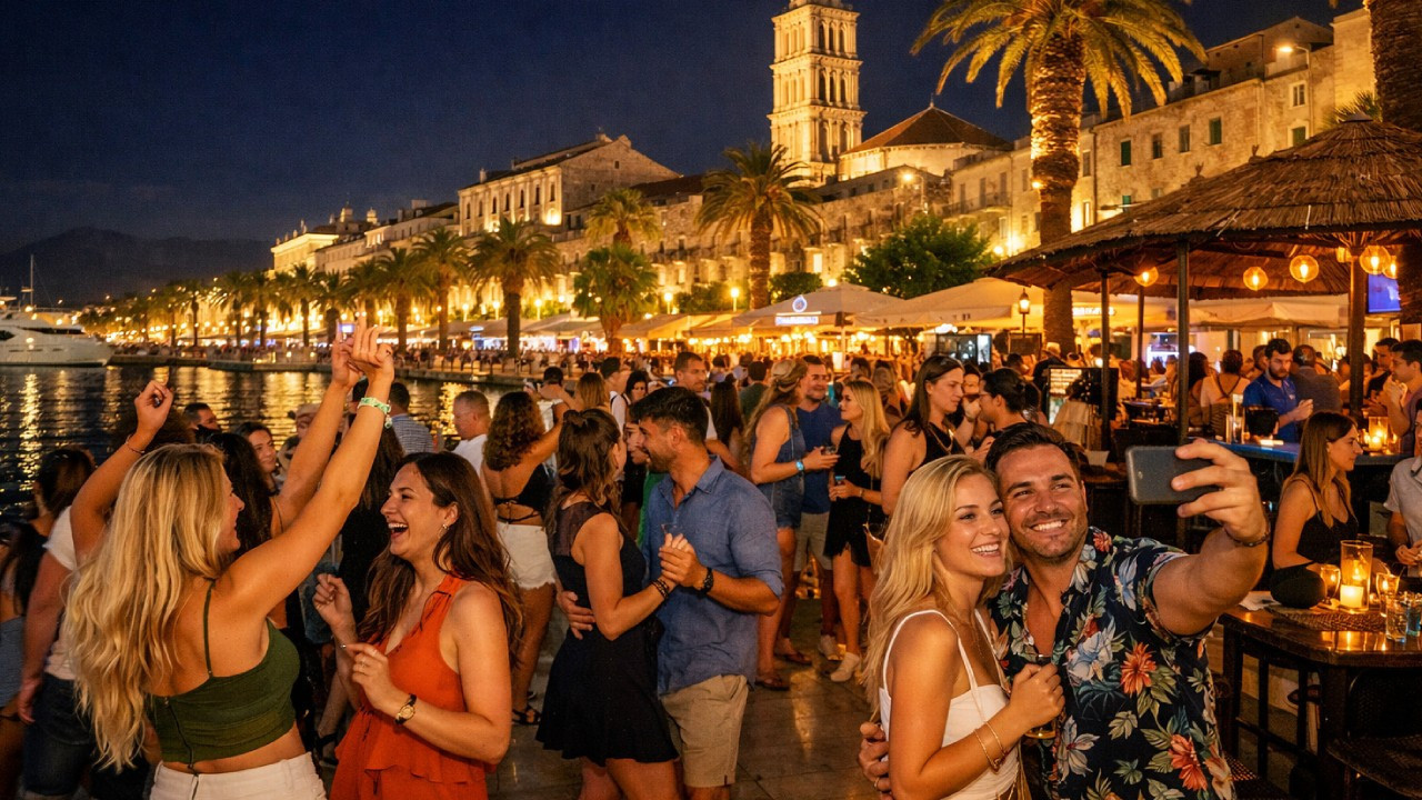 Split’te Gece Alkol Satışına Kısıtlama: Turizm ve Güvenlik İçin Yeni Bir Dönem
