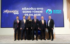 Ağaoğlu GYO’nun Borsa İstanbul’da İlk Gün Töreni: Yatırımcı Güveni ve Stratejik Büyüme Vurgusu